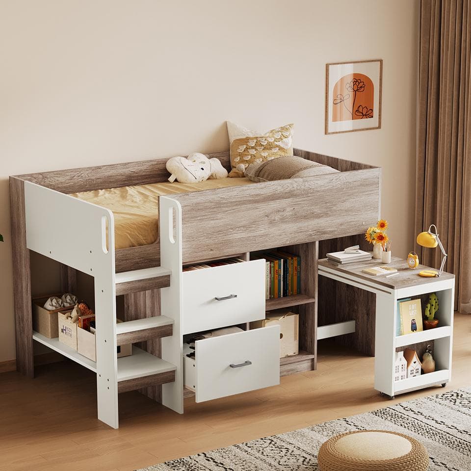 数量限定セール！システムベッド 高さ120cm シングル一人暮らし タイプA