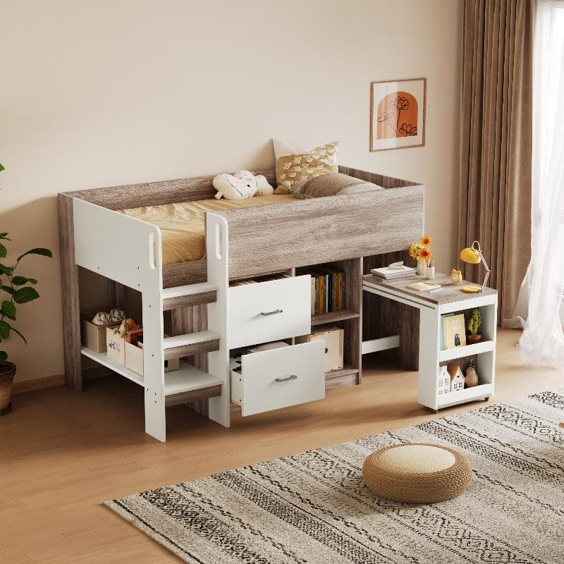 数量限定セール！システムベッド 高さ120cm シングル一人暮らし タイプA