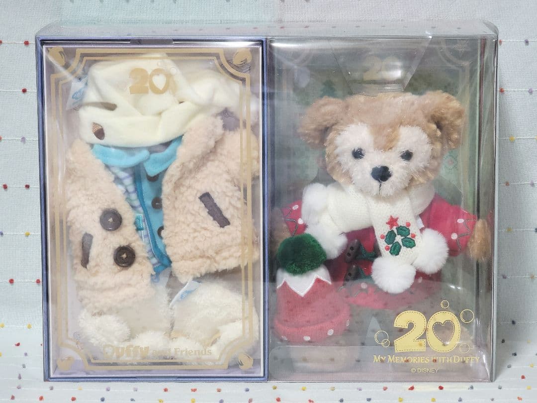 20周年 アニバーサリー セレクションBOX ポージー ダッフィー ぬいぐるみ