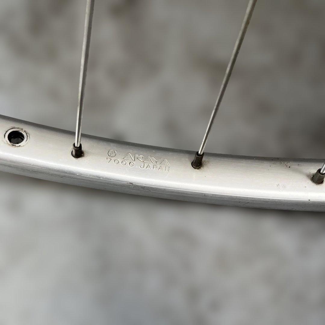 オールド　700C ARAYA 前後クリンチャーホイールセット　ボスフリー対応