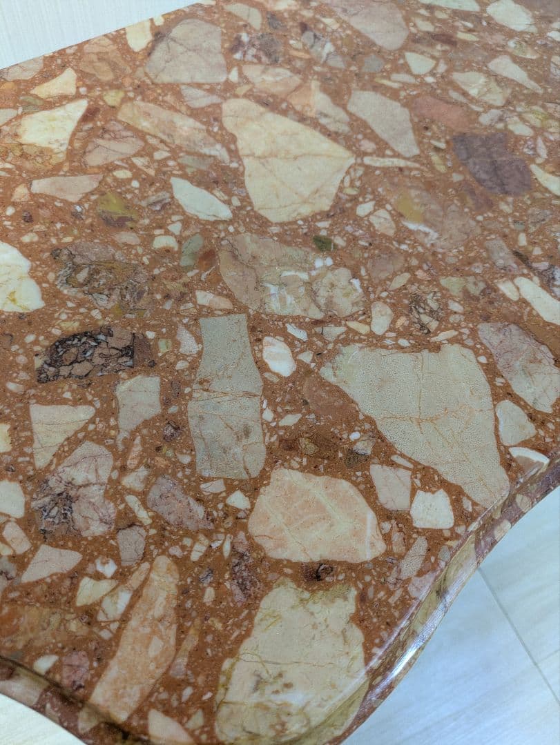 大理石　コンソールテーブル　サイドテーブル