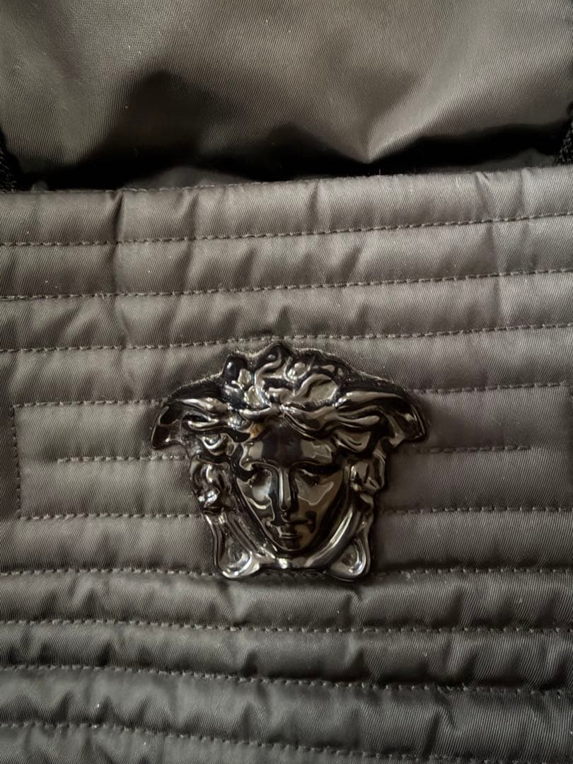 VERSACE ヴェルサーチ ベルサーチ トートバッグ ハンドバッグ ナイロン