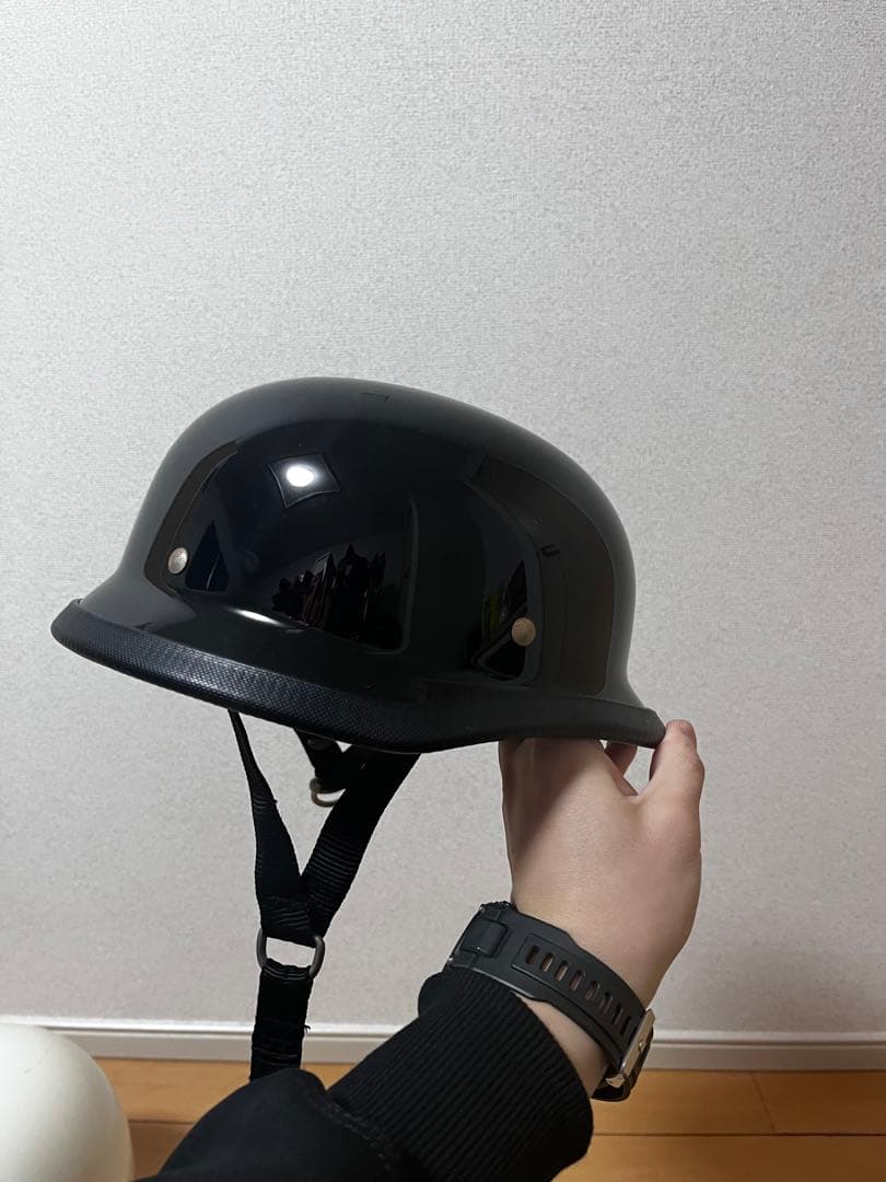 TT&CO USA ジャーマンハーフヘルメット ナチヘル 装飾用 M/Lサイズ