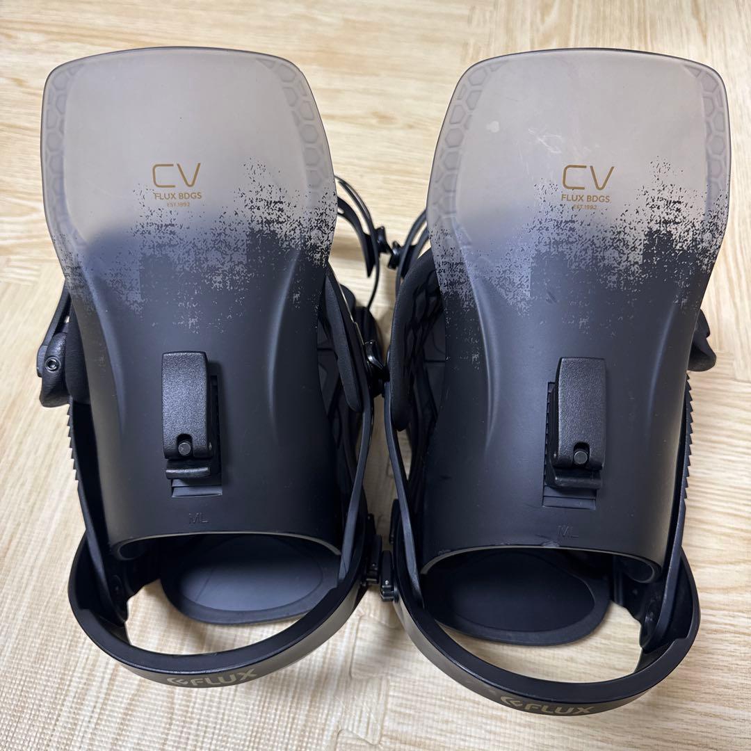 CV FLUX BDGS ブラック ゴールド Mサイズ ビンディング
