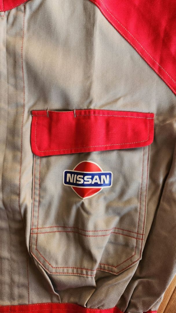 NISSAN　日産自動車　メカニックツナギ　旧ロゴ　希少レア