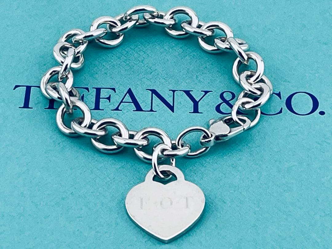 c939 ティファニー　リターントゥ　ハート　プレート　ブレスレット　925