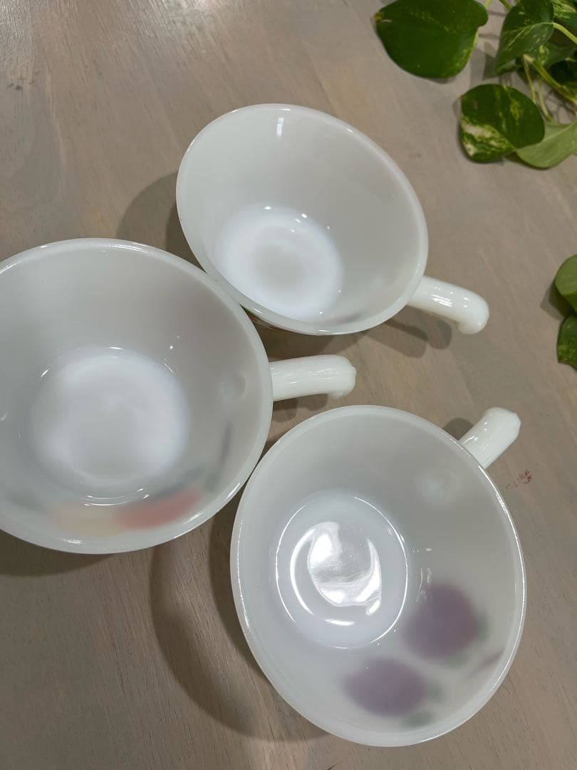 ファイヤーキング　ゲイファド　シリーズ　スープボウル　オレンジ　プルーン　リンゴ