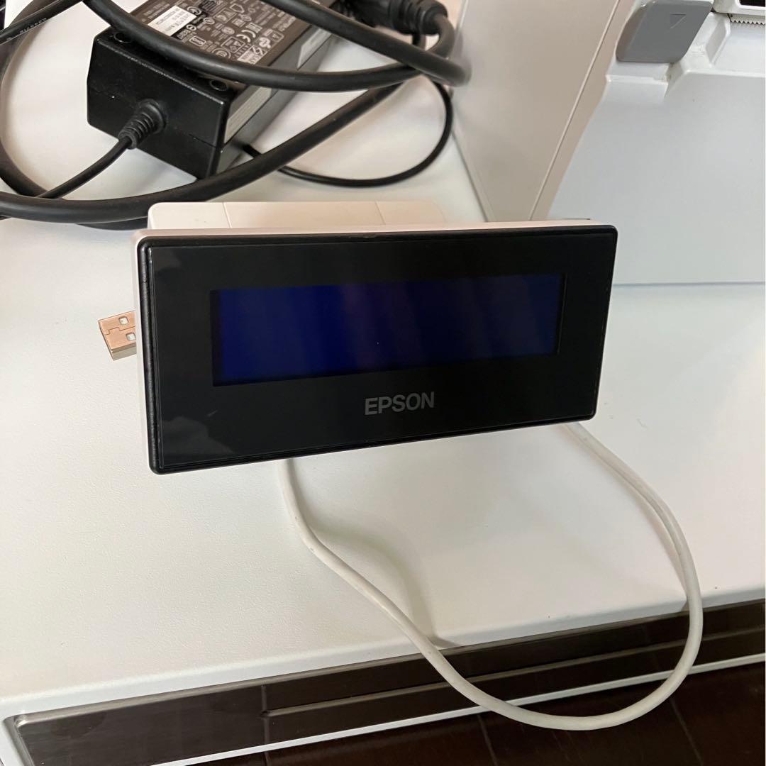 レシートプリンター(TM-m30)、カスタマーDP、ドロア、スタンドセット