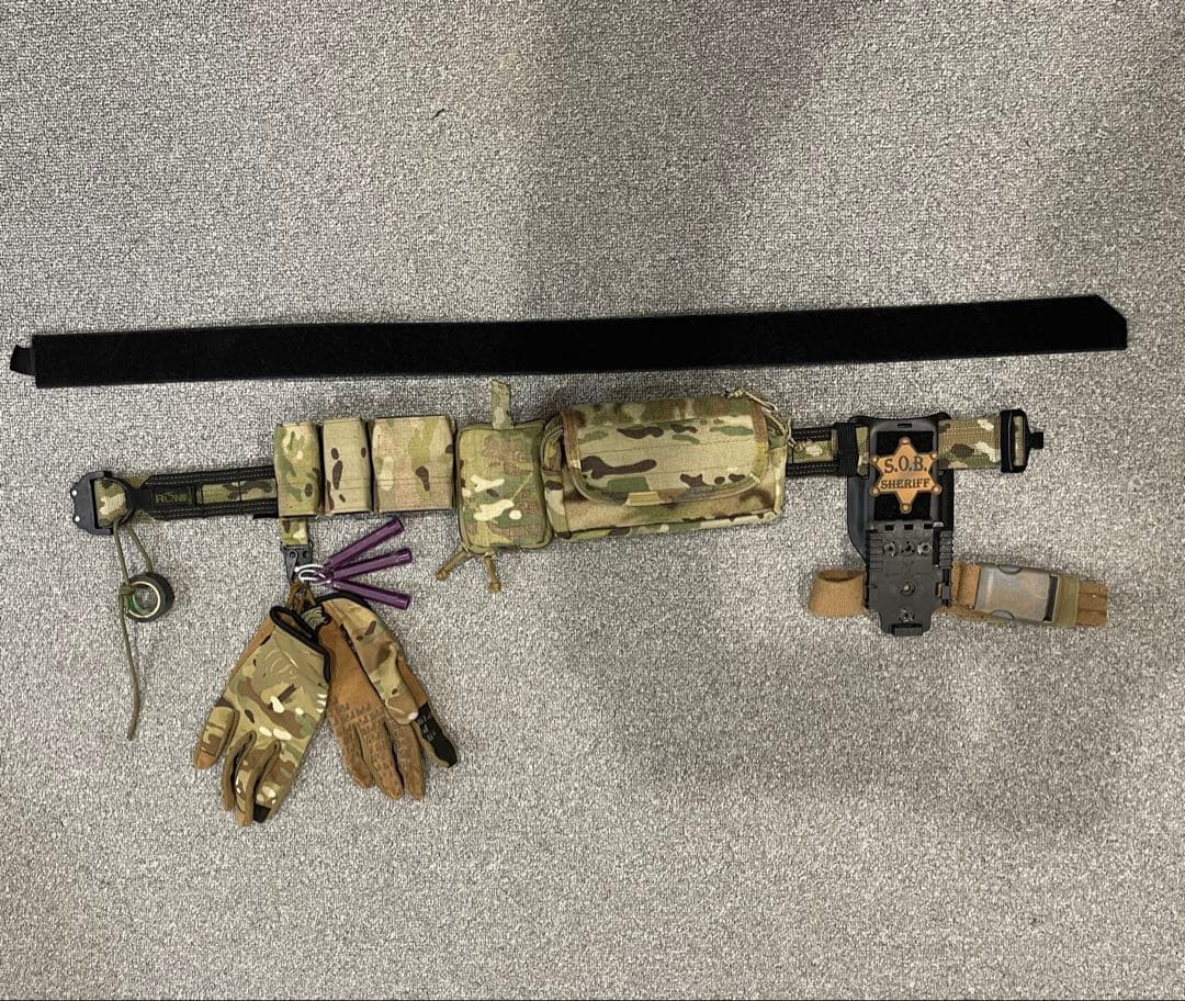 実物RONIN Tactics SENSHI BELT腰回りセット