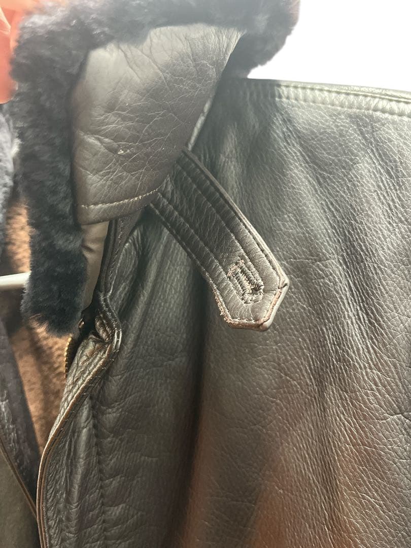 ART GLENHILL レザー A-2 フライトジャケット　短丈　Y2K 本革