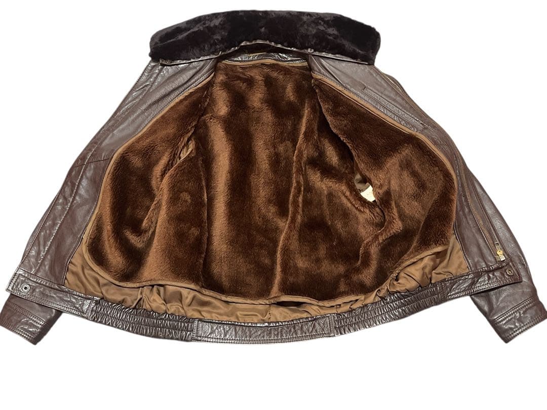 ART GLENHILL レザー A-2 フライトジャケット　短丈　Y2K 本革