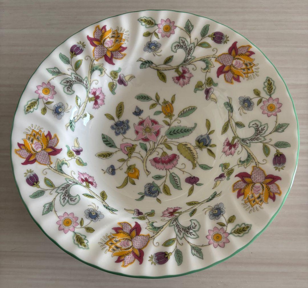 MINTON Haddon Hall 深花柄皿5枚セット
