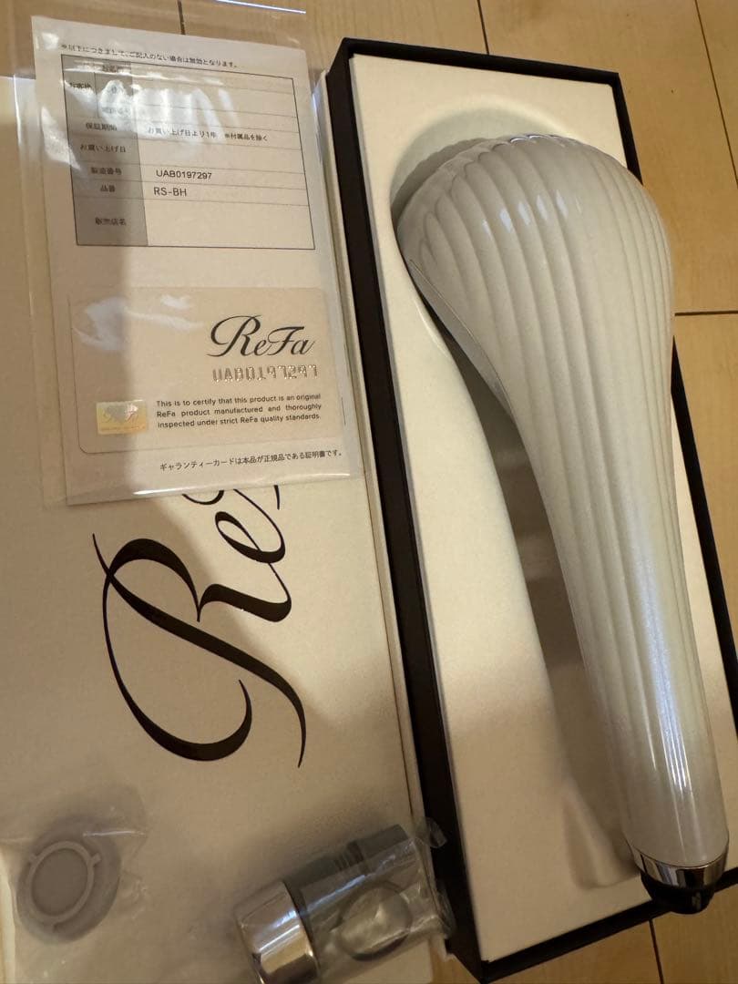 ReFa シャワーヘッド ホワイト リファファインバブルU