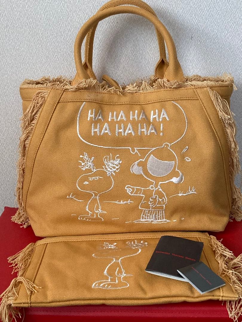 【未使用】 Samantha Thavasa Deluxe スヌーピー バッグ