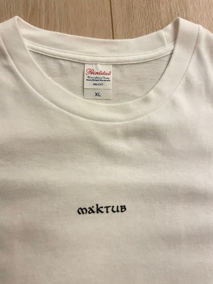 【最終値下げ】JJJ maktub Tシャツ XL