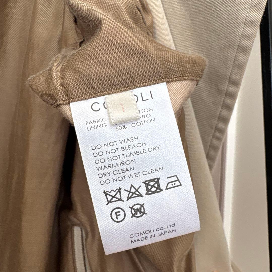COMOLI タイロッケンコート21ssサイズ1