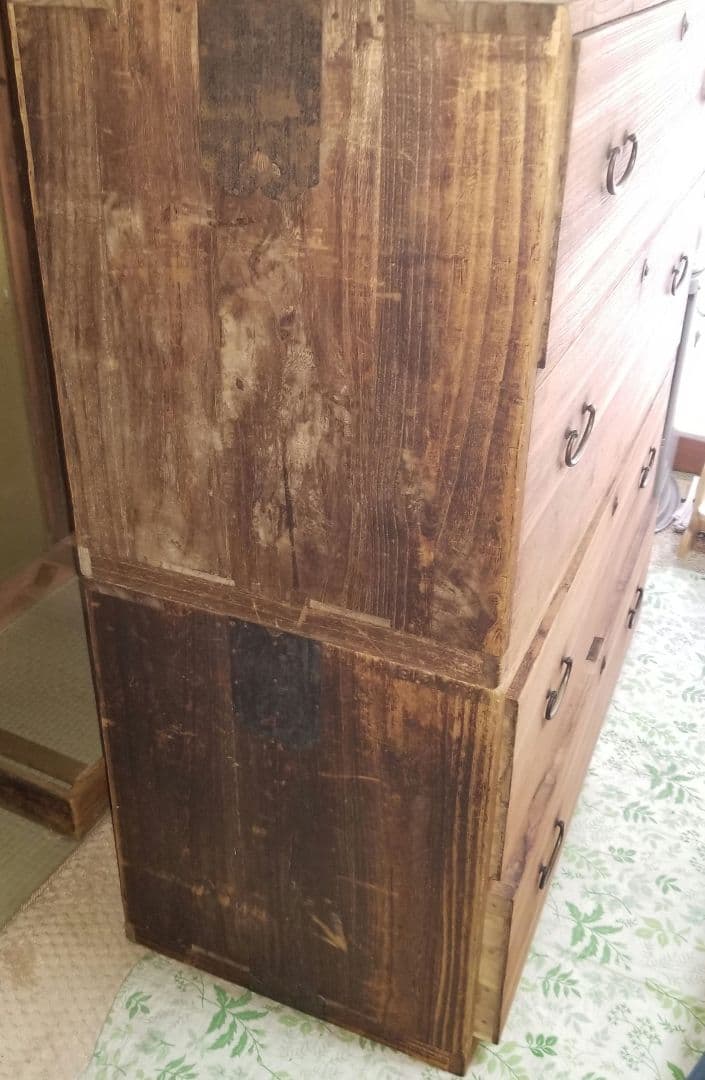 桐タンス 4段 アンティーク