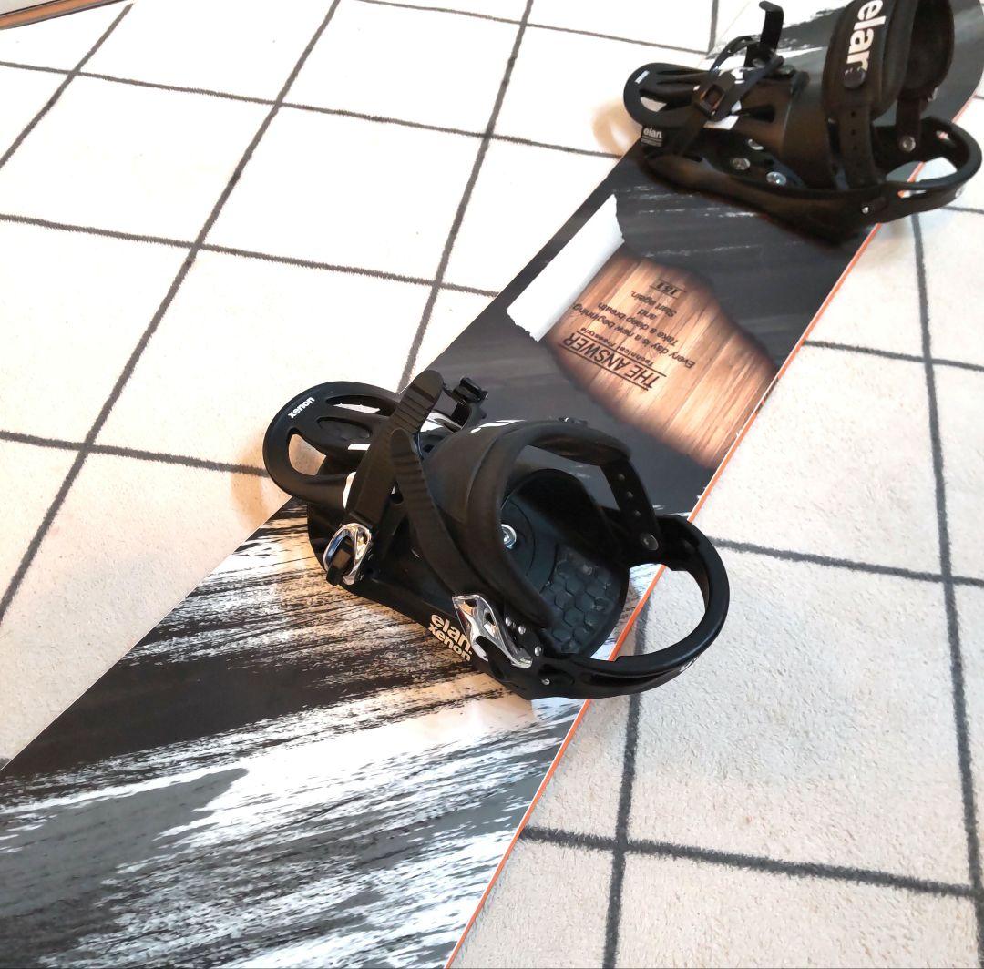 りりーページ elan ANSWER スノーボード 2点セット 151