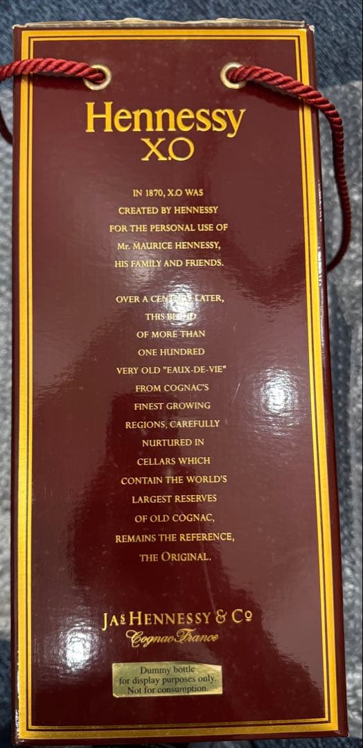 【希少】非売品 ヘネシーXO 3000ml デスプレイ用 見本