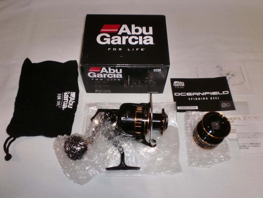 アブガルシア　オーシャンフィールド『５０００／５０００Ｓ』浅溝スプール付き　新品