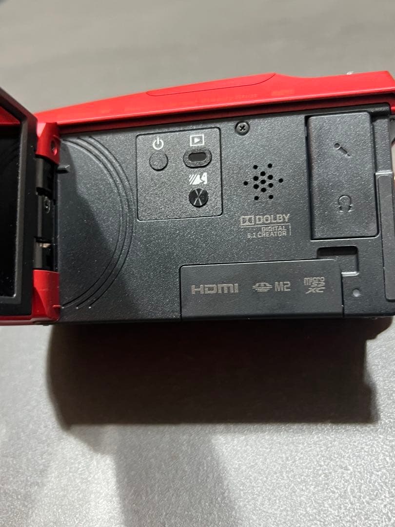 ち*ぶ様 SONY ソニー HDR-CX 680 レッド ビデオカメラ 本体とそ