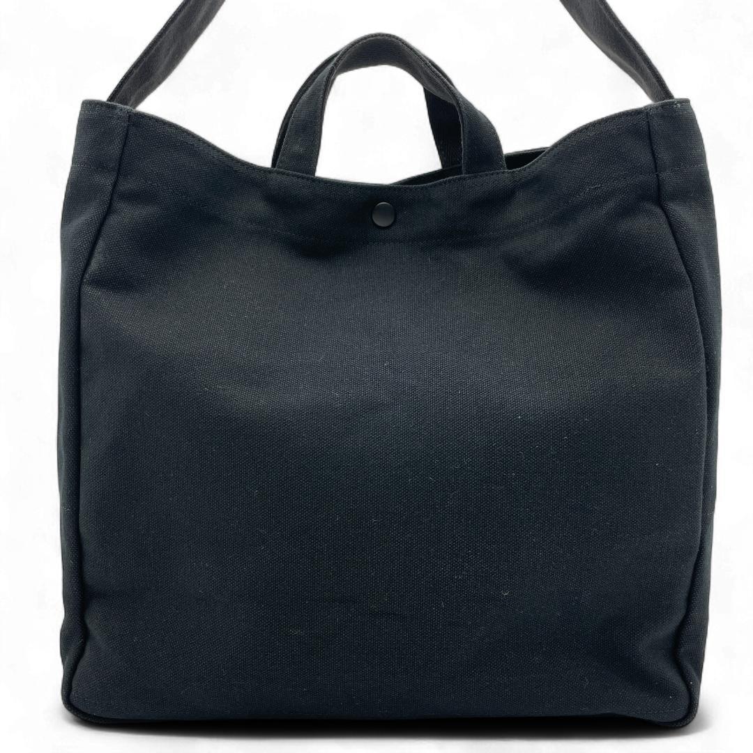 良品 PORTER トートバッグ キャンバス ブラック 2way 肩掛け