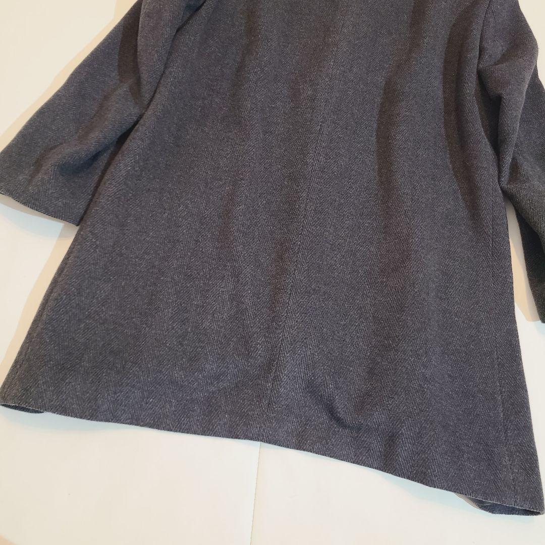 【美品】ローレンラルフローレン　チェスターコート　ウール　ヘリンボーン　Lサイズ