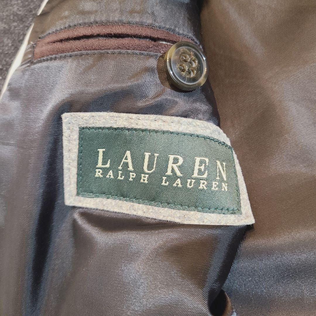 【美品】ローレンラルフローレン　チェスターコート　ウール　ヘリンボーン　Lサイズ