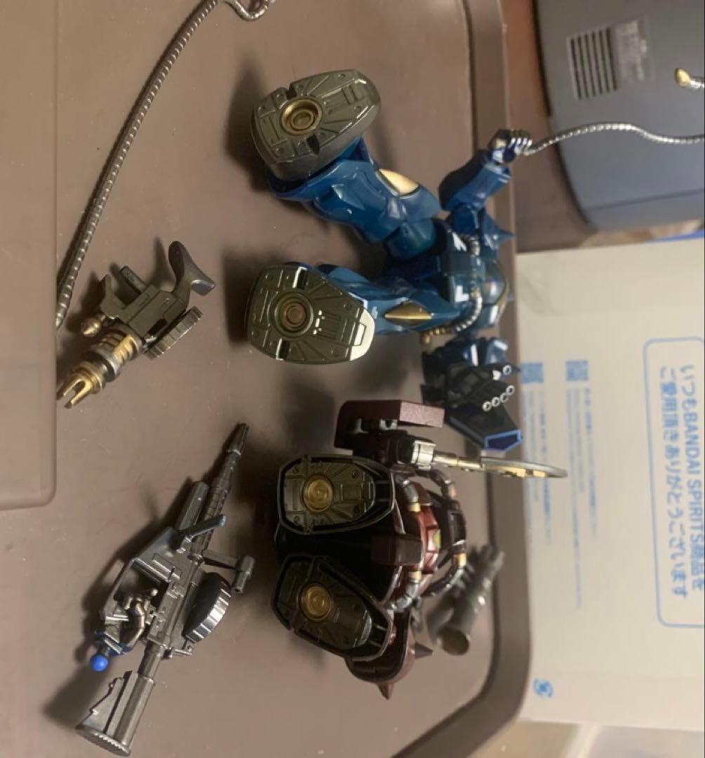 メガサイズ　1/48 ユニコーンガンダム、オマケHG グフとSDザク、ジャンク品