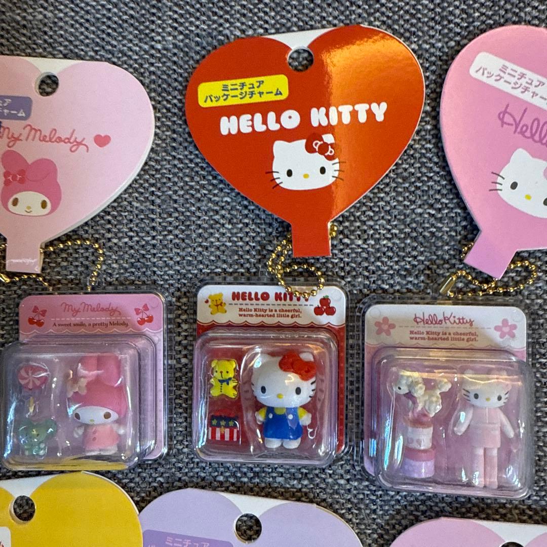 ミニチュアパッケージチャーム　6種おまけつき