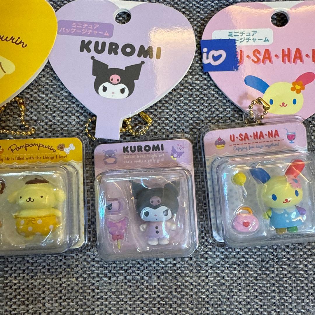 ミニチュアパッケージチャーム　6種おまけつき