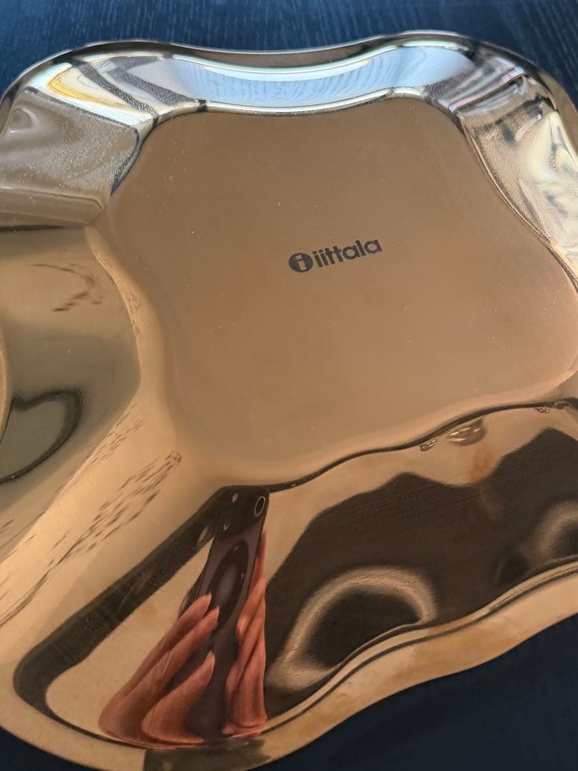 絶版　イッタラ　希少　アルヴァ・アアルト　ステンレス　トレイ　ローズゴールド