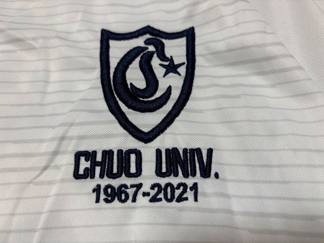 サッカー　中央大学　ナイキ　ユニフォーム　トレーニングウェア　プラクティスシャツ