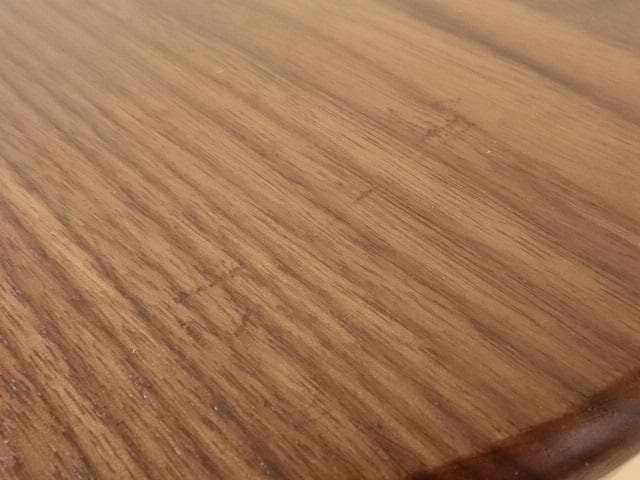 北海道手作り家具　ウォールナット材　スツールB