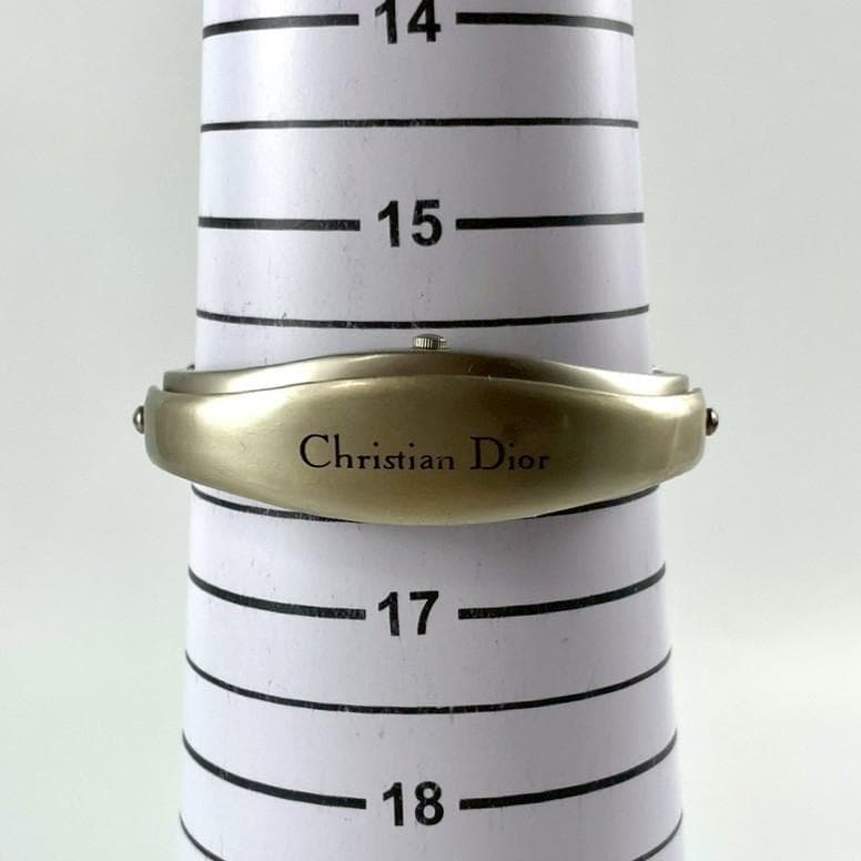 稼働 新品電池✨Christian Dior バングル 腕時計 WB8101