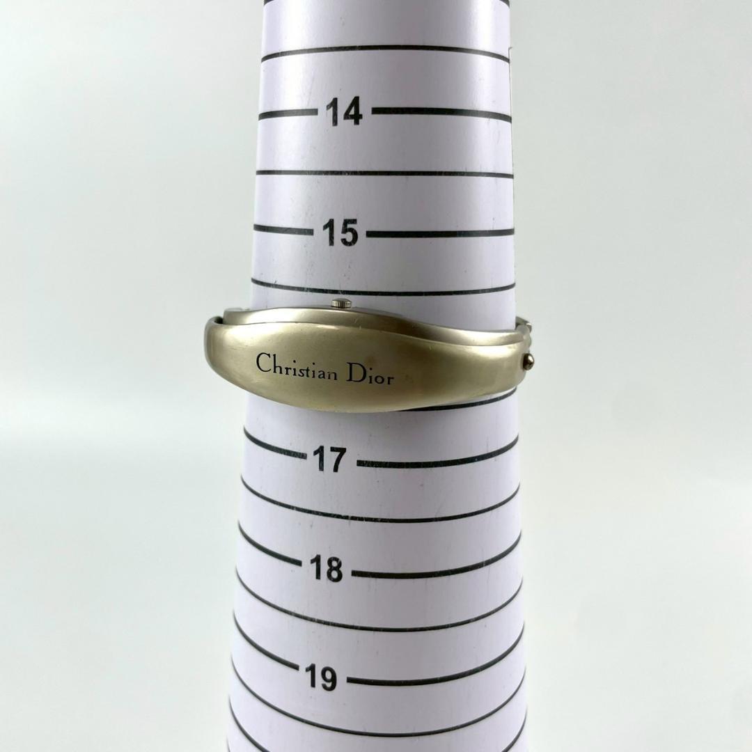 稼働 新品電池✨Christian Dior バングル 腕時計 WB8101