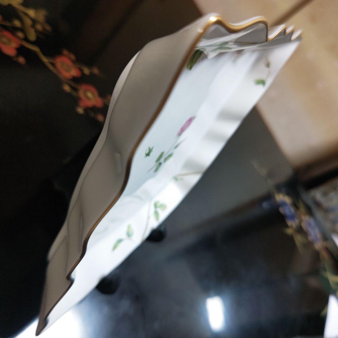 #未使用 ナルミ ボーンチャイナ#角皿