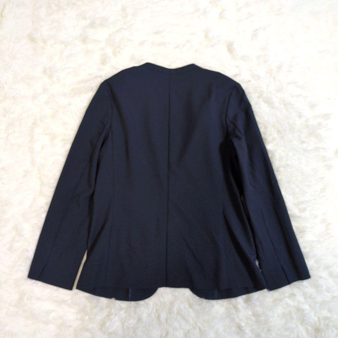 anysis セットアップ　ノーカラー　ジャケット　パンツ　ウォッシュブル　ゴム