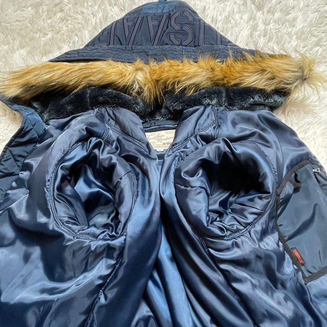 【美品】AVIREX 完売品 タイガーシャーク N-3B フライトジャケット