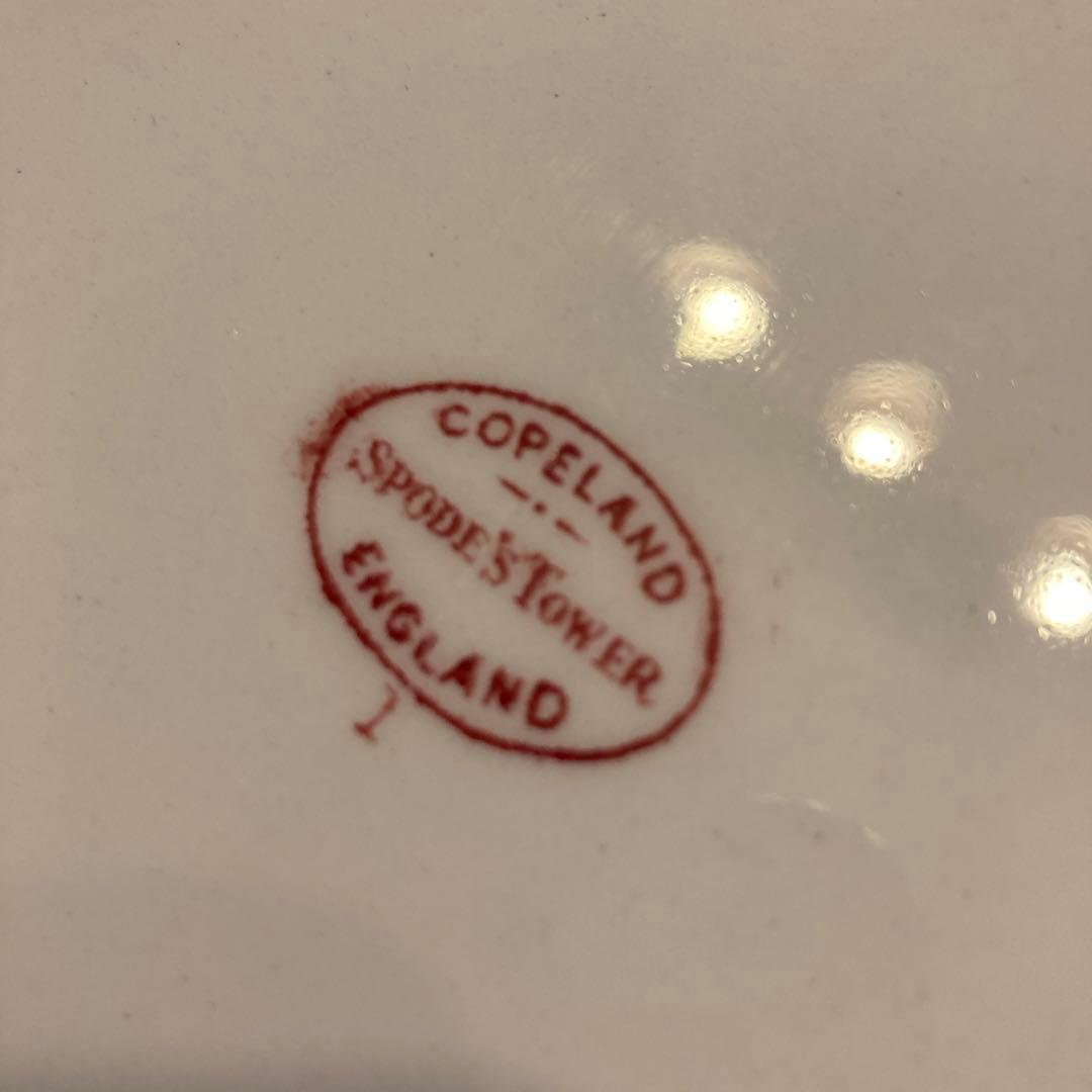 美品、スポード　Spode 大皿　アンティーク 英国製