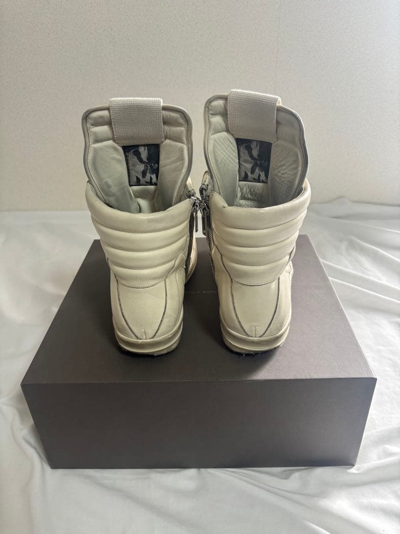 靴 Rick owens 25ss Geobasket milk 43