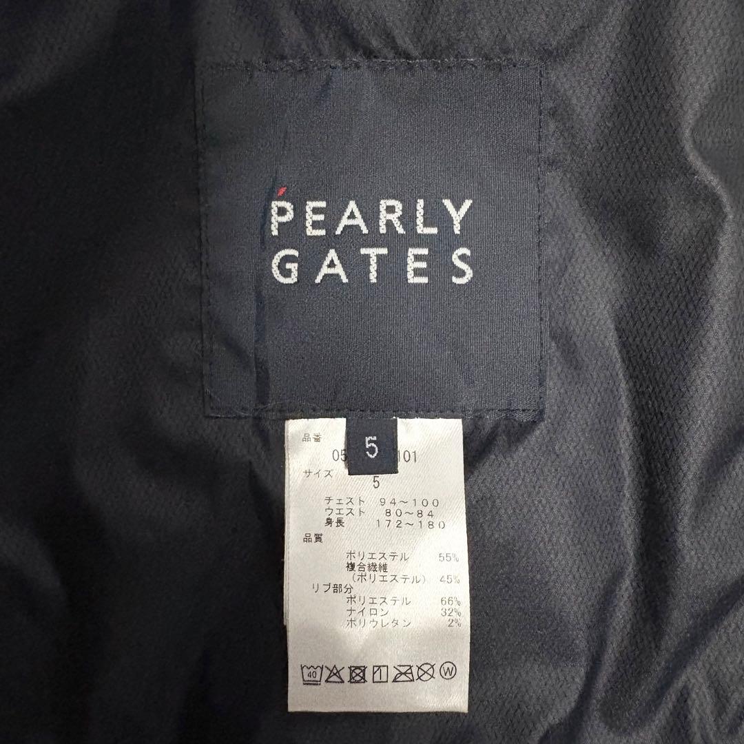 近年モデル☆ パーリーゲイツ ストレッチ フルジップ ビッグロゴ ジャケット L