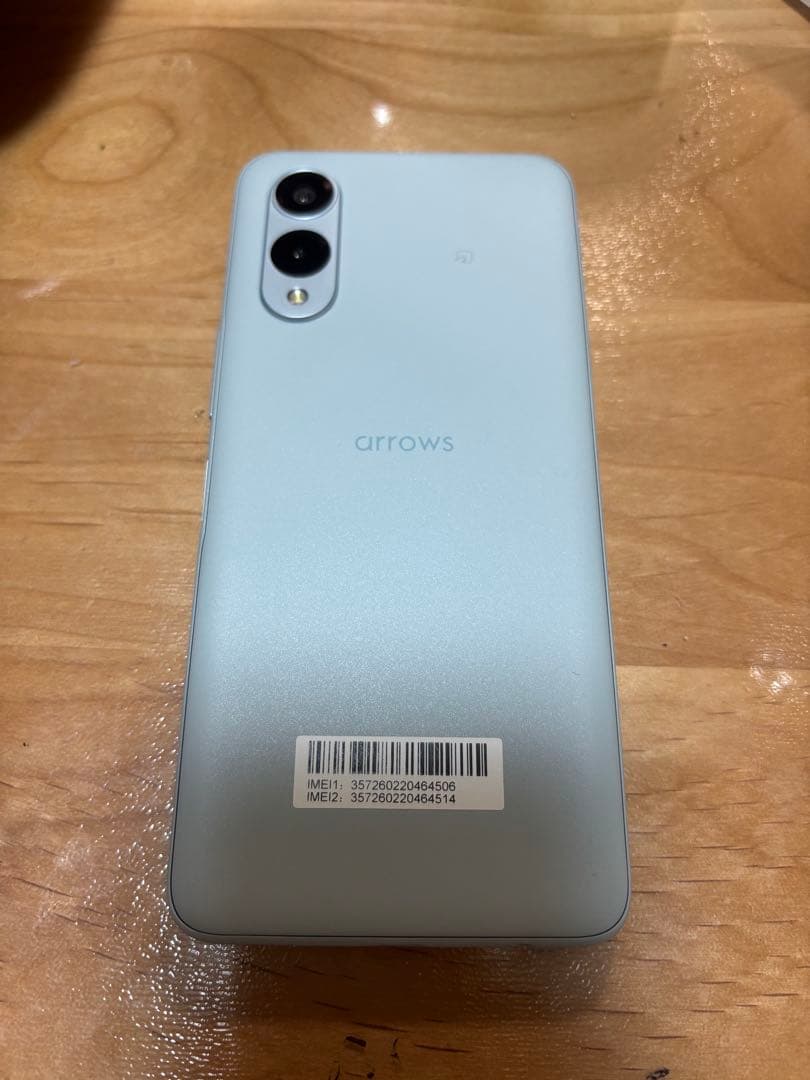 arrows We2 F-52E スマートフォン本体 ライトブルー ⭐︎美品⭐︎