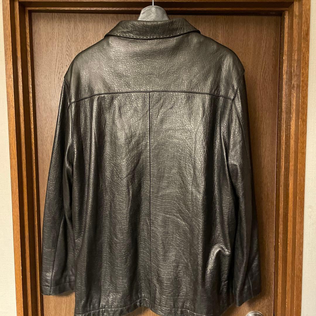レザージャケット　カーコート　黒