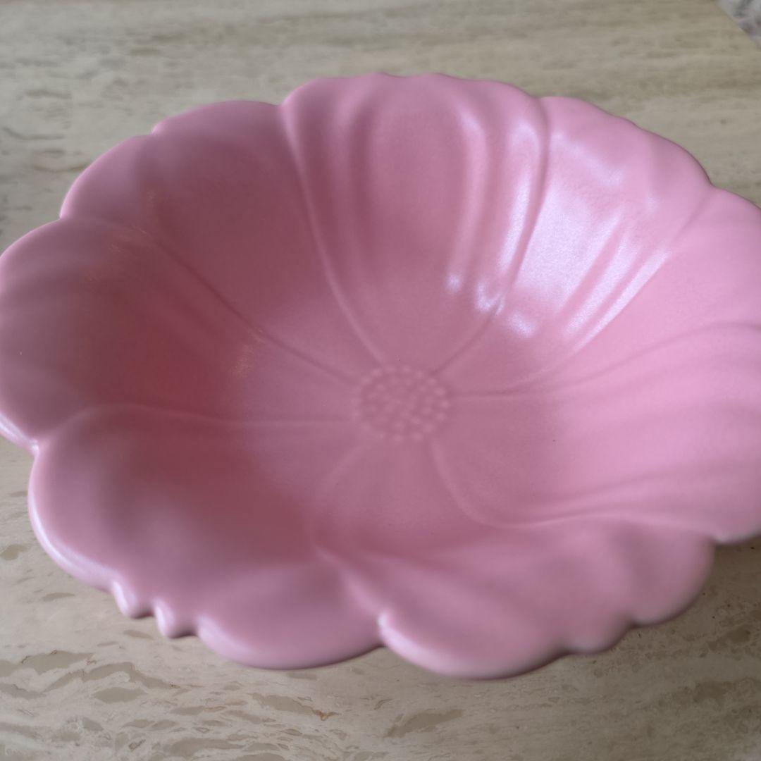 FAIENCERIE DE CHAROLLESフランス製陶器皿セット【ピンク】