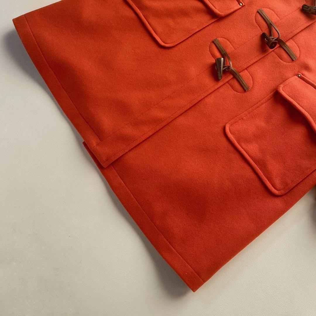 【希少カラー/美品】マッキントッシュ HUMBIE ダッフルコート 4 オレンジ