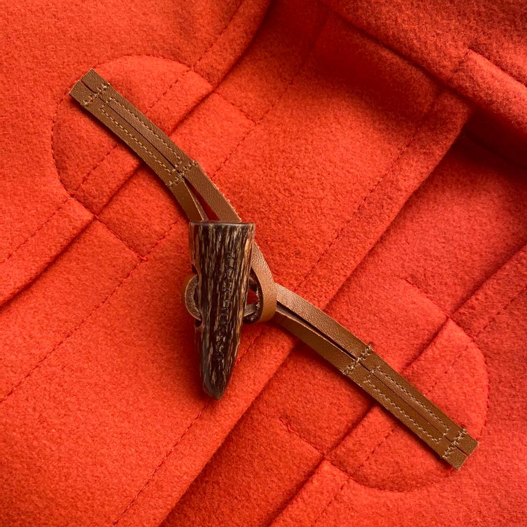 【希少カラー/美品】マッキントッシュ HUMBIE ダッフルコート 4 オレンジ