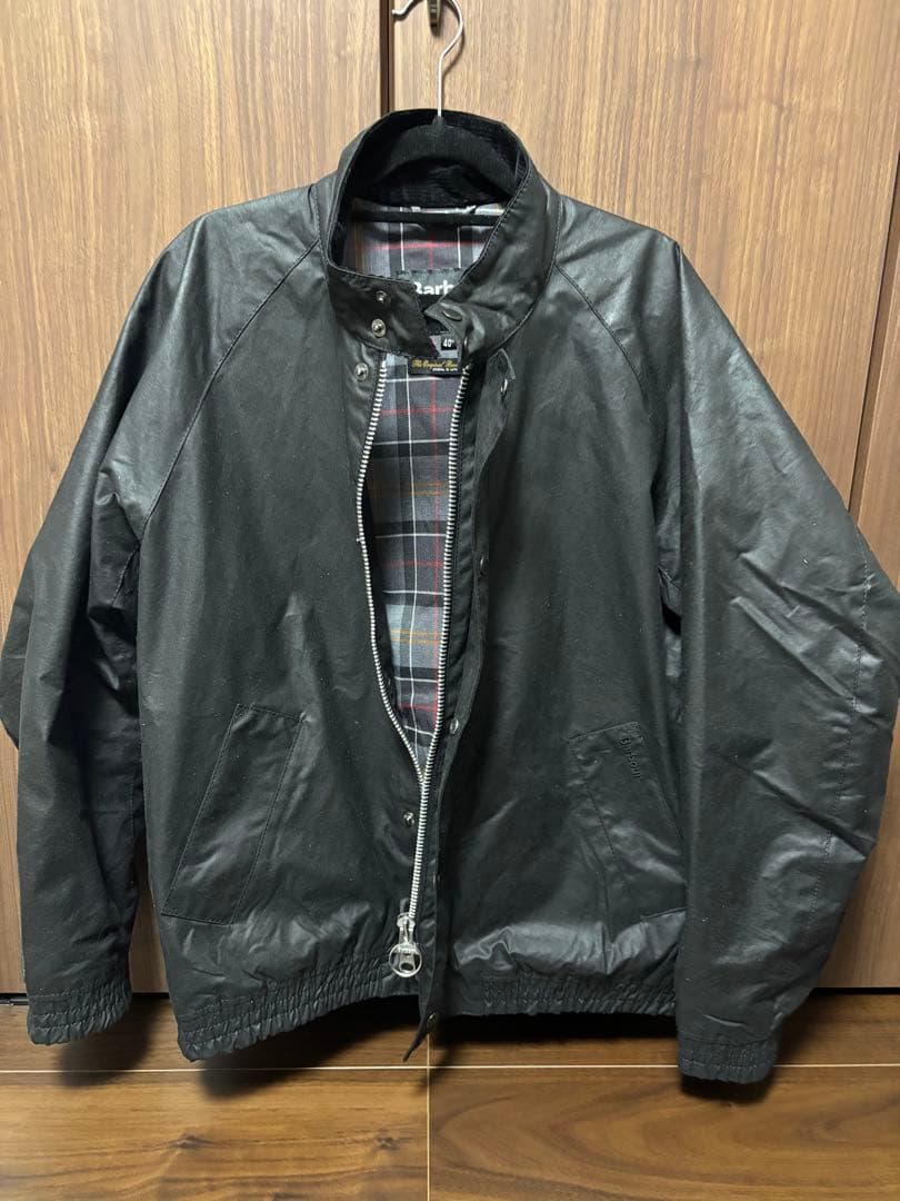 ジャケット・アウター Barbour blouson transport wax jacket 40