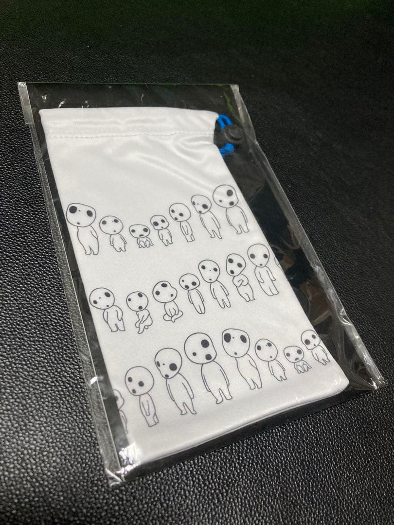 未使用 スタジオジブリ レイアウト展 トトロ レプリカ こだま 巾着 マグネット