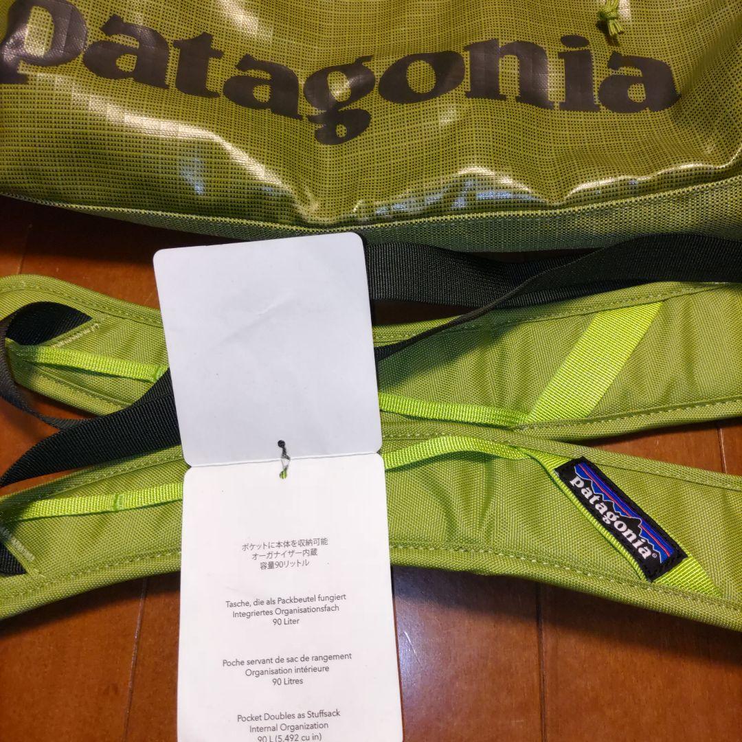 K*K様 patagonia ブラックホールダッフル90L　グリーン